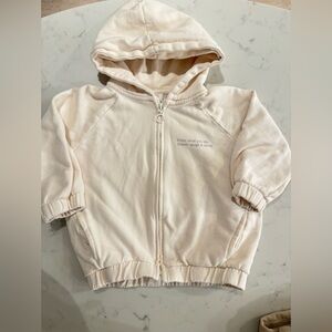 Zara Boys Zip Up Hoodie